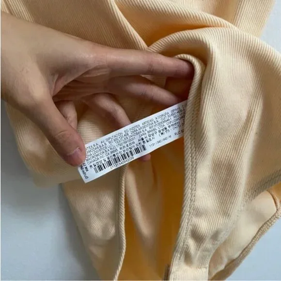 Zara Ribbed Bodysuit M - Picture 7 of 7